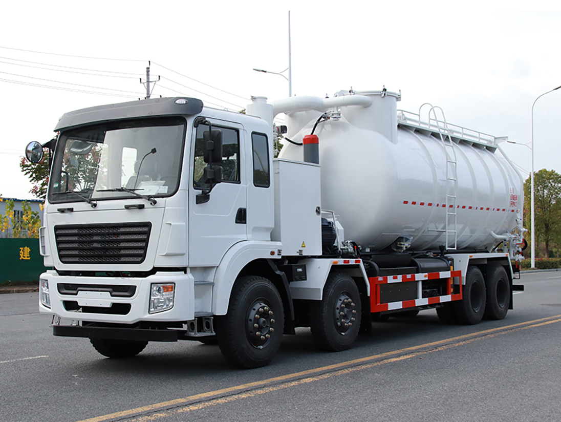 8X4纯电动吸收压送车